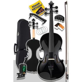 Midex HGA44BK-PAK 4/4 Full Siyah Set Keman