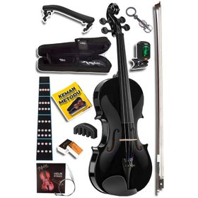 Midex HGA44BK-PAK 4/4 Full Siyah Set Keman