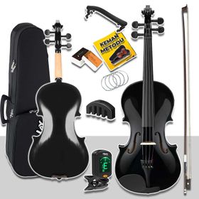 Midex HGA44BK-TYS 4/4 Full Siyah Set Keman