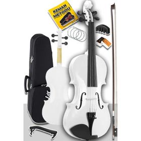 Midex HGA44WH-TYS Beyaz 4/4 Tam Boy Keman Seti
