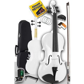 Midex HGA44WH-TYS Beyaz 4/4 Tam Boy Keman Seti