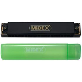 Midex HN-20BK Siyah 20 Delikli Mızıka