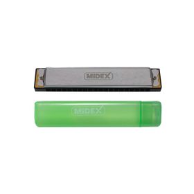 Midex HN-20SL Silver 20 Delikli Mızıka