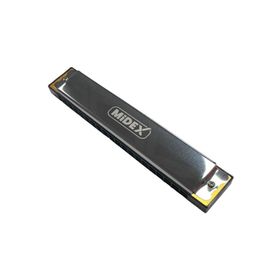 Midex HN-20SL Silver 20 Delikli Mızıka