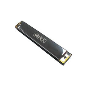 Midex HN-20SL Silver 20 Delikli Mızıka