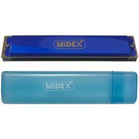 Midex HN-24BL Mavi 24 Delikli Mızıka