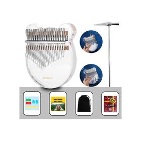 Midex KLX6000 Şeffaf Cam Kalimba Paslanmaz Çelik Çekiç