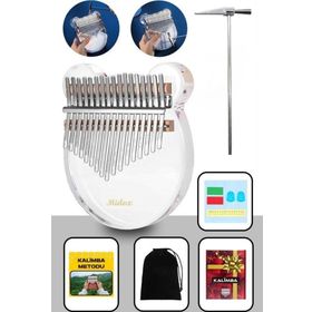 Midex KLX6000 Şeffaf Cam Kalimba Paslanmaz Çelik Çekiç