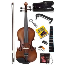 Midex LMA-644-TYS 4/4 Tam Boy Profesyonel Ahşap Mat Keman Seti