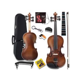 Midex LMA-644-TYS 4/4 Tam Boy Profesyonel Ahşap Mat Keman Seti