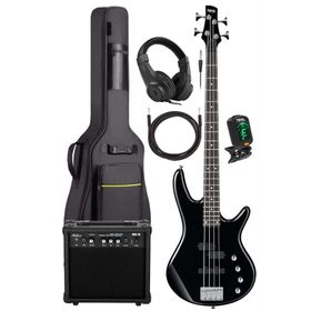 Midex MBG400-AMP 4 Telli Bas Gitar + 20 W Amfi + Gigbag Kulaklık