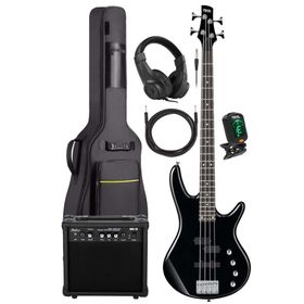 Midex MBG400-AMP 4 Telli Bas Gitar + 20 W Amfi + Gigbag Kulaklık