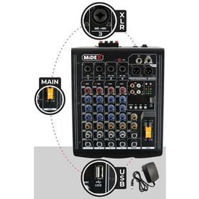Midex MBG400-AMP 4 Telli Bas Gitar + 20 W Amfi + Gigbag Kulaklık