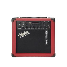 Midex MGA-25RD 25 W USB Bluetooth Şarjlı 2 Girişli Elektro Gitar Amfisi