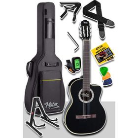Midex MGX-100BK-ST Üst Seviye Klasik Gitar ve Müzik Seti