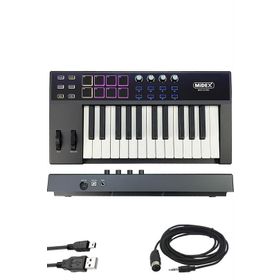 Midex Midi-25 25 Tuşlu Midi Keyboard 8 Pad Pro Midi Klavye