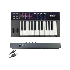 Midex Midi-25 25 Tuşlu Midi Keyboard 8 Pad Pro Midi Klavye