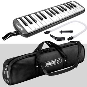 Midex ML-32BK 32 Tuşlu Siyah Melodika Seti