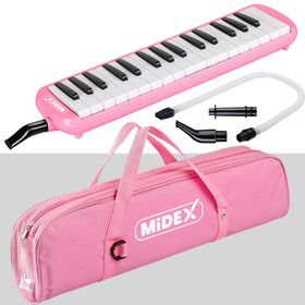 Midex ML-32PK 32 Tuşlu Pembe Melodika Seti
