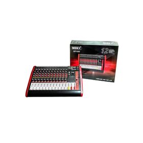 Midex MP-1000 Amfi 2x500W 12 Kanal Dsp Efekt EQ Usb Power Mikser