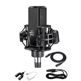 Midex MX-2020 Condenser +48V Stüdyo Ses Kayıt Mikrofonu