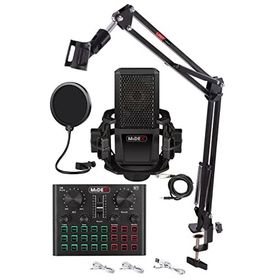 Midex Mx-2020 Live Set Efektli Ses Kartı Mikrofon Stand Kayıt Canlı Yayın Seti