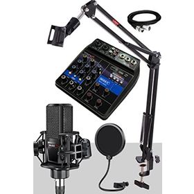 Midex MX-2020 Solo Mix Condenser Mikrofon ve Kayıt Mixer Seti