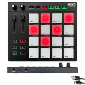 Midex Pad Controller-16 Stüdyo Midi Pad Controller