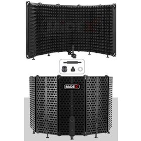 Midex PF-43 5 Bölümlü Ayaklı 69x26 cm Mikrofon Ses Yalıtım İzolasyon Paneli