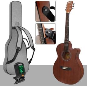 Midex Phx-187 4 4 Yetişkin Boy Masif Ağaç Akustik Gitar