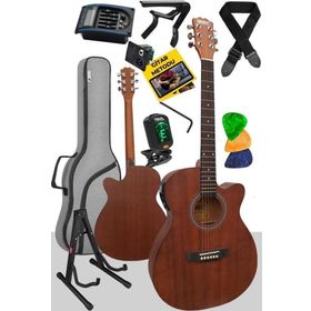 Midex Phx-188St 4 4 Gerçek Ağaç Ekolayzerli Elektro Akustik Gitar