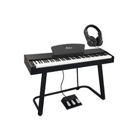 Midex PLX-125BK Taşınabilir Tuş Hassasiyetli 88 Tuş Bluetooth Dijital Piyano