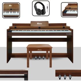Midex PLX-140 PRO-OR Bluetooth Tuş Hassasiyeti 88 Tuşlu Kapaklı Dijital Piyano