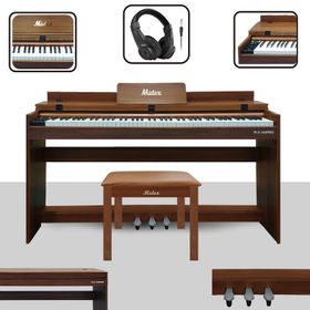 Midex PLX-140 PRO-OR Bluetooth Tuş Hassasiyeti 88 Tuşlu Kapaklı Dijital Piyano