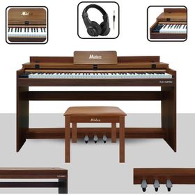 Midex PLX-140 PRO-OR Bluetooth Tuş Hassasiyeti 88 Tuşlu Kapaklı Dijital Piyano