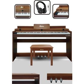 Midex PLX-140 PRO-OR Bluetooth Tuş Hassasiyeti 88 Tuşlu Kapaklı Dijital Piyano