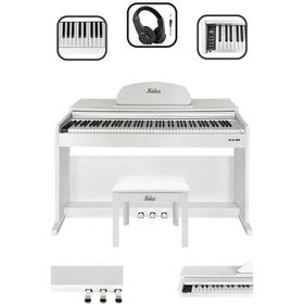 Midex Plx-190Wh 88 Tuşlu Hammer Action Ve Tuş Hassasiyeti Beyaz Dijital Piyano