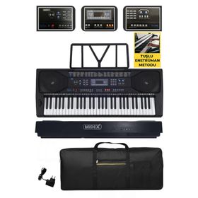 Midex Ps-3500 Tuş Hassasiyetli 61 Tuşlu Org