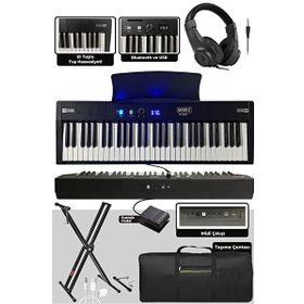 Midex PS4000BK-SET Tuş Hassasiyetli 61 Tuşlu Org