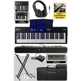 Midex PS4000BK-SET Tuş Hassasiyetli 61 Tuşlu Org