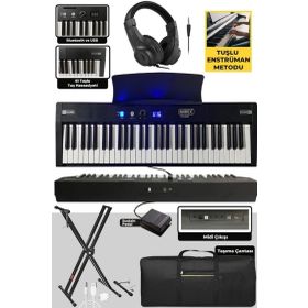 Midex PS4000BK-SET Tuş Hassasiyetli 61 Tuşlu Org