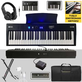 Midex PS4000BK-SET Tuş Hassasiyetli 61 Tuşlu Org