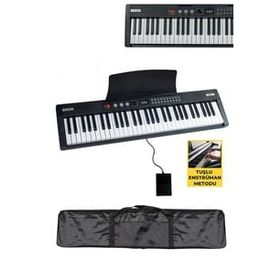 Midex PS4000BK Tuş Hassasiyetli 61 Tuşlu Org Bluetooth USB Midi Metod