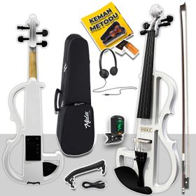 Midex RCZ-606W Beyaz Elektro Keman Seti