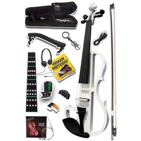 Midex RCZ-606W Beyaz Elektro Keman Seti