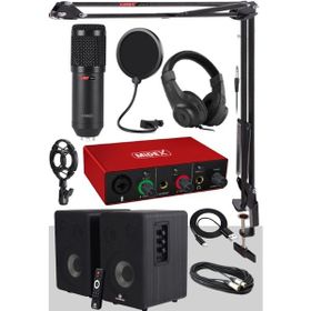 Midex Referans Paket-1 Maxword Monitör Ses Kartı Bm800 Mikrofon Stand