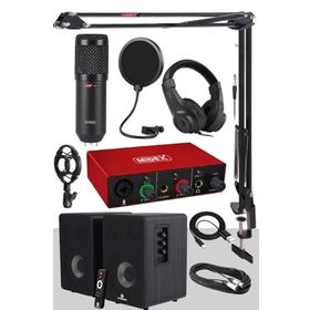 Midex Referans Paket-1 Maxword Monitör Ses Kartı Bm800 Mikrofon Stand