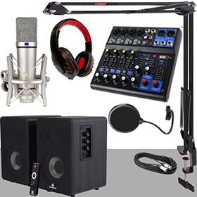 Midex Referans Paket-2 Maxword Monitör Ses Kartı CX1 Mikrofon Stand