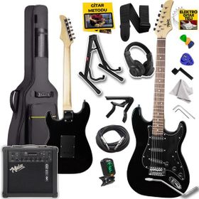 Midex RPH-30BK Full Black Profesyonel Elektro Gitar