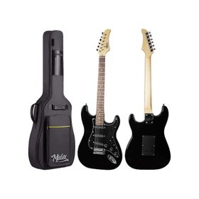 Midex RPH-30BK Gül Klavye Strat Kasa SSS Elektro Gitar Seti